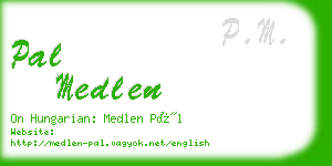 pal medlen business card